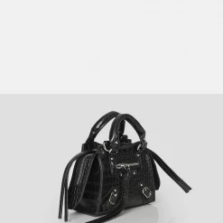 PUBLIC DESIRE - THE BEA BLACK MINI HANDBAG