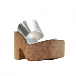 JEFFREY CAMPBELL YESMINA ST SILVER