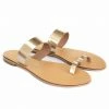 Como Store NICOLAS LAINAS 13 GOLD SANDALS Women