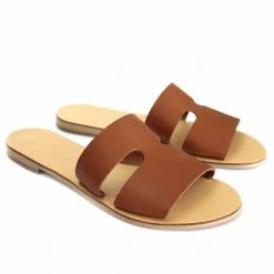 Como Store NICOLAS LAINAS TAN SLIDES Women