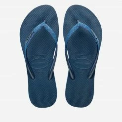 HAVAIANAS SLIM SPARKLE II INDIGO BLUE