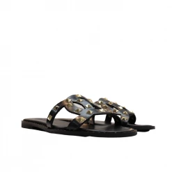 MAKIS KOTRIS K-652 BLACK LEATHER