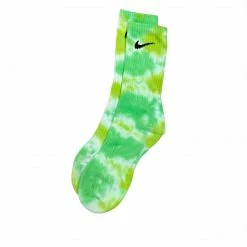 NIKE GREEN MIX OMBRE SOCKS