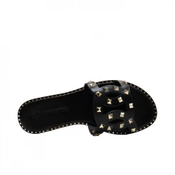 MAKIS KOTRIS K-652 BLACK LEATHER