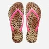HAVAIANAS SLIM ANIMAL FLORAL PINK