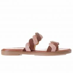 Athena Greek Sandals ATHENA GREEK RM006 CAMEL SANDALS