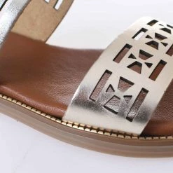 Athena Greek Sandals ATHENA GREEK RM014-GOLD SLIDE