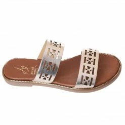 Athena Greek Sandals ATHENA GREEK RM014-GOLD SLIDE
