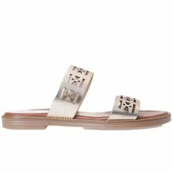 Athena Greek Sandals ATHENA GREEK RM014-GOLD SLIDE