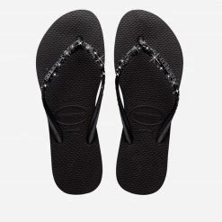 HAVAIANAS SLIM GLITTER II FC DARK GREY