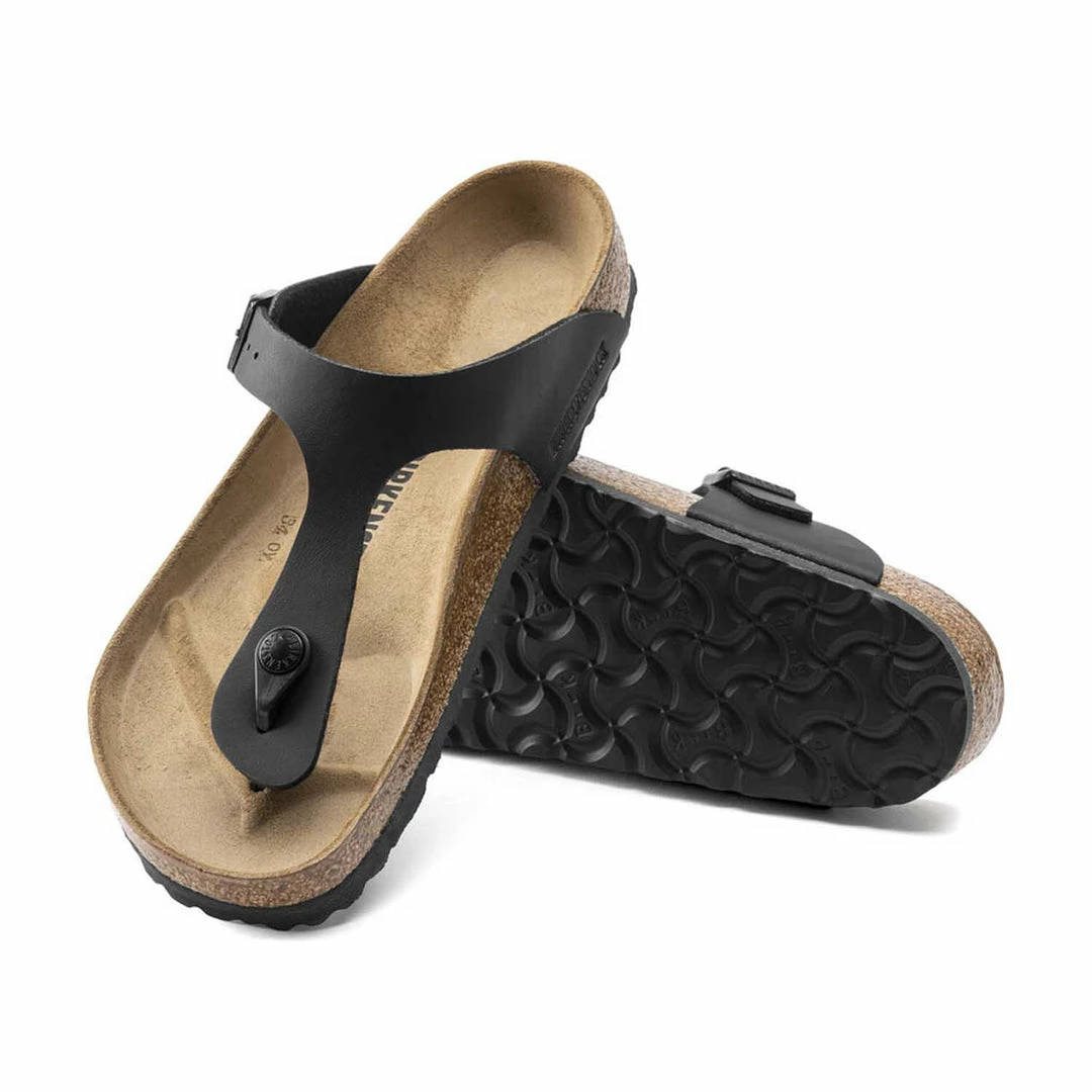 BIRKENSTOCK GIZEH BIRKO-FLOR BLACK