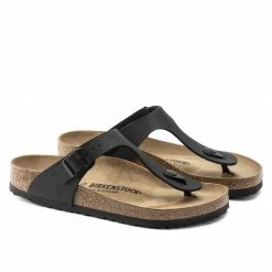 BIRKENSTOCK GIZEH BIRKO-FLOR BLACK