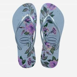 HAVAIANAS SLIM ORGANIC ASHLEY BLUE