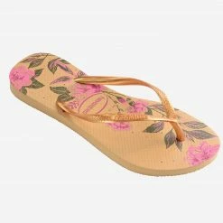 HAVAIANAS SLIM ORGANIC FC DOURADO GOLDEN