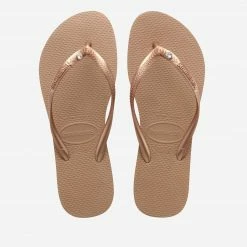 HAVAIANAS SLIM CRISTAL II FC ROSE GOLD