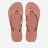 HAVAIANAS SLIM FLATFORM ECROCUS ROSE