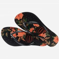 HAVAIANAS SLIM ORGANIC FC BLACK