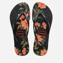 HAVAIANAS SLIM ORGANIC FC BLACK