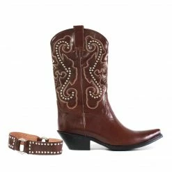 Jeffrey Campbell THE KID-H TAN BOOTS