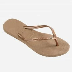 HAVAIANAS SLIM CRISTAL II FC ROSE GOLD