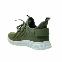 KENDALL + KYLIE EZORA GREEN SNEAKERS