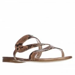 KENDALL + KYLIE BAHAMA SNAKE NUDE SLIDE