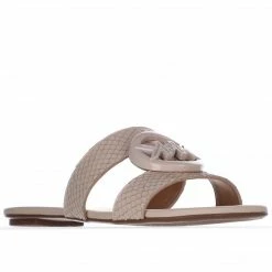 KENDALL + KYLIE LIARA KOBRA CREME SLIDE