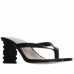 KENDALL + KYLIE LINA BLACK THONG SANDAL