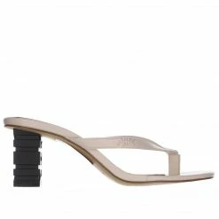 KENDALL + KYLIE LINA NUDE THONG SANDAL