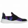 KENDALL + KYLIE NILLOW BLACK NEON LEAF SNEAKER