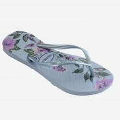 HAVAIANAS SLIM ORGANIC ASHLEY BLUE