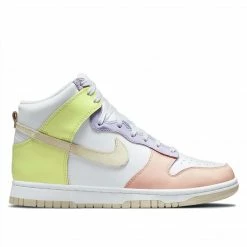 Nike Jordan NIKE DUNK HIGH WHITE/CASHMERE LEMON TWIST