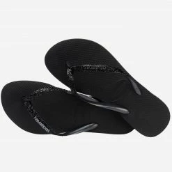 HAVAIANAS SLIM GLITTER II FC DARK GREY