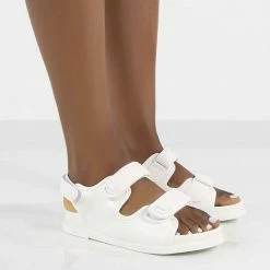 Como Store PUBLIC DESIRE DESTINATION WHITE SANDAL
