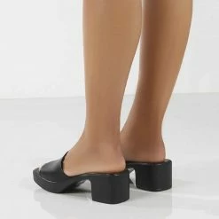 Como Store PUBLIC DESIRE REJINA BLOCK HEEL MULE