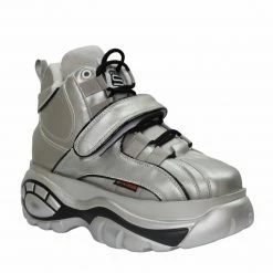 Como Store STUDIO ITALIA SILVER CHUNKY SNEAKER