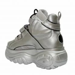 Como Store STUDIO ITALIA SILVER CHUNKY SNEAKER