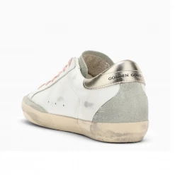 Golden Goose Deluxe Brand GOLDEN GOOSE - SUPERSTAR WHT BLU PLAT