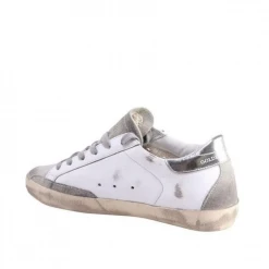 GOLDEN GOOSE SUPER STAR LEATHER - WHT ORH PINK Golden Goose Deluxe Brand