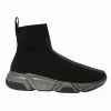 STUDIO ITALIA BLACK GLITTER SOCK SNEAKER