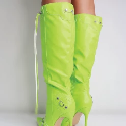 PUBLIC DESIRE - CARDI - LIME PU