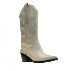 Como Store JEFFREY CAMPBELL - DAGGET NATURAL BLACK BOOTS