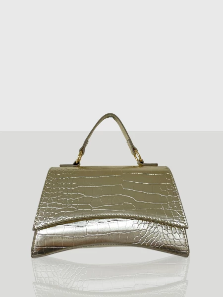 PUBLIC DESIRE - THE REMMY GOLD CROC PU