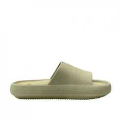 KENDALL + KYLIE SMOOSH BEIGE SLIDES