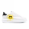 KARL LAGERFELD KAPRI LOW-TOP SMILEY SNEAKERS