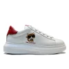 KARL LAGERFELD CHOUPETTE RED SNEAKERS