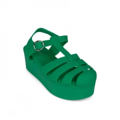 JEFFREY CAMPBELL CANDIDED JELLY GREEN