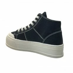 WINDSOR SMITH BLACK AND WHITE DISTANCE SNEAKERS