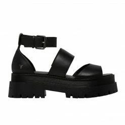 WINDSOR SMITH BLACK THRILLED SANDALS