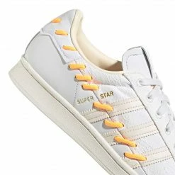 Adidas Originals ADIDAS SUPERSTAR BONEGA CRYSTAL WHITE ORANGE